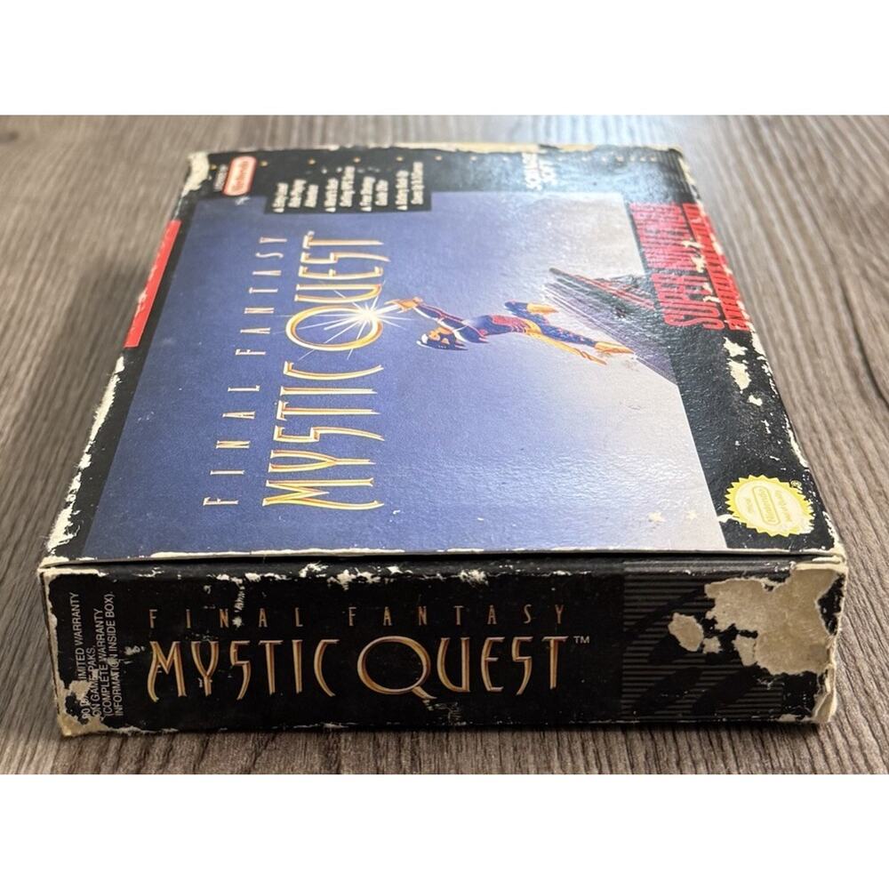 Final Fantasy Mystic Quest Super Nintendo SNES CIB Complete In Box w/ Manual - Picture 6 of 16